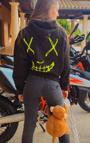 Affe auf Bike