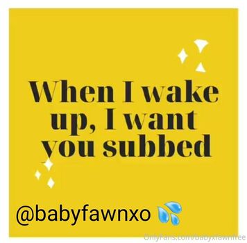 babyxfawnfree