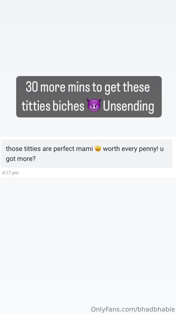 bhadbhabie
