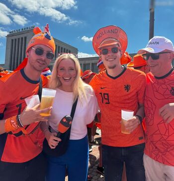 Franzi Müllers (franzi.marie) ZDF-Reporterin Sport