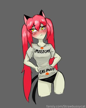 Strawbussycat
