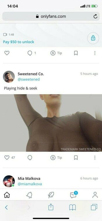 Sweetened