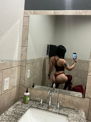 womanwearingred